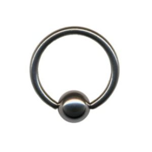 Ball Closure Piercing Klemmring aus Titan