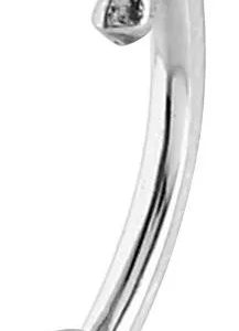 Augenbrauenpiercing Rook Piercing Chirurgenstahl Banane Kreuz 1.2mm x 8mm