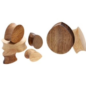 Holz Plug TROPFEN ++SALE++