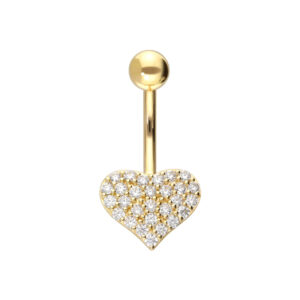 18 Karat Gold Bananabell MOISSANIT-HERZ