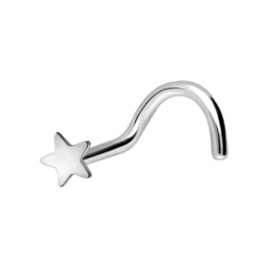 Chirurgenstahl Nasenstecker STERN