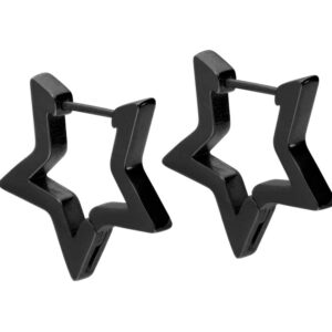 Chirurgenstahl Ohrclicker Creolen STERN