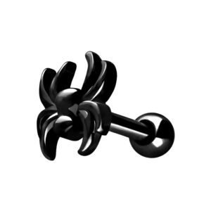 Chirurgenstahl Ohrpiercing SPINNE