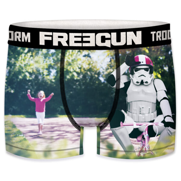 Freegun Star Wars Herren Boxershorts Funny Stormtrooper Krieg der Sterne Meme Druck 1er Pack S M L XL XXL