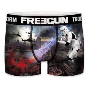 Freegun Star Wars Herren Boxershorts Funny Stormtrooper Krieg der Sterne Meme Druck 1er Pack S M L XL XXL