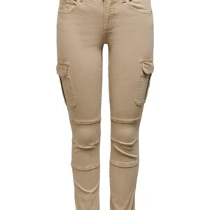 Only Damen Cargo Jeans ONLMISSOURI REG ANK LIFE - Slim Fit