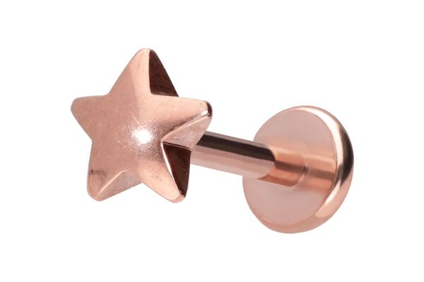 Titan Labret mit Push Fit STERN