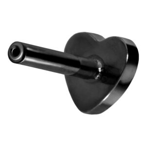 Titan Labret mit Push Fit ohne Kugel HERZ