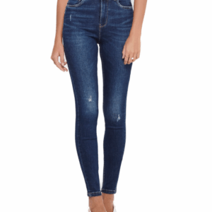 Only Damen Jeans ONLMILA HW SK ANK BJ374 - Skinny Fit - Blau - Dark Blue Denim