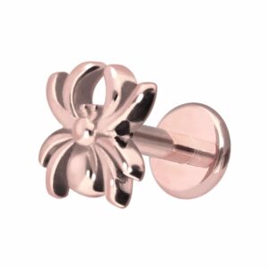 Premium Titan Labret mit Innengewinde SPINNE