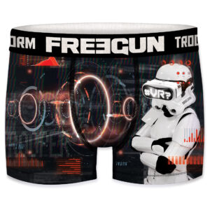 Freegun Star Wars Herren Boxershorts Funny Stormtrooper Krieg der Sterne Meme Druck 1er Pack S M L XL XXL
