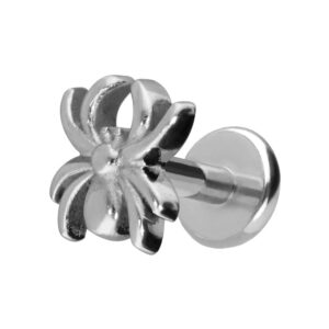 Titan Labret mit Push Fit SPINNE