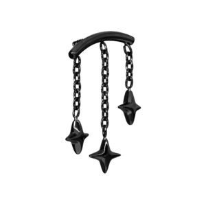 Titan Schraubaufsatz mit Außengewinde BOGEN + 3 STERNE