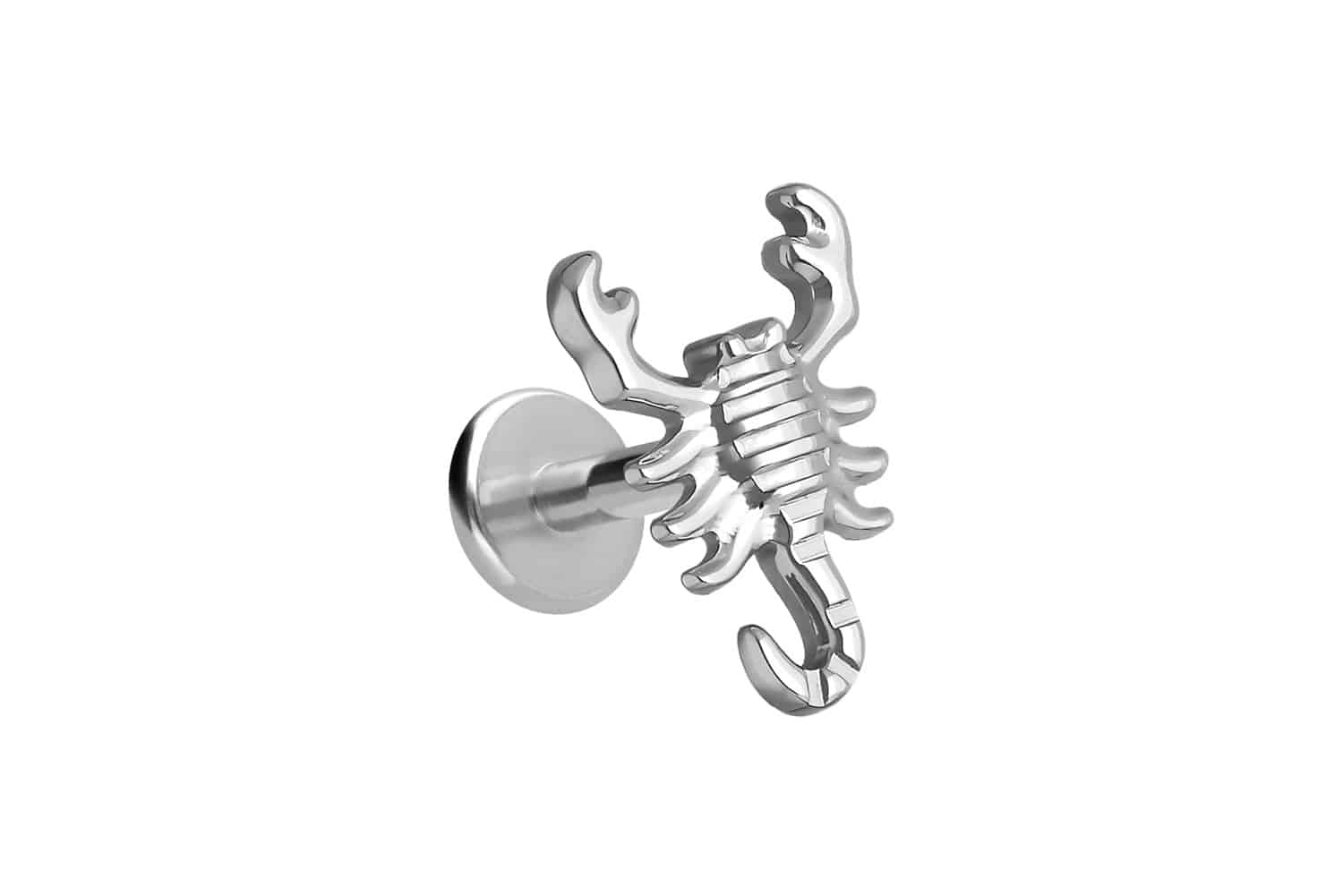 Titan Labret mit Innengewinde SKORPION