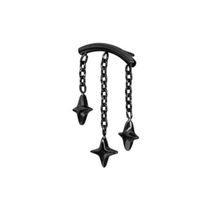 Titan Aufsatz mit Push Pin BOGEN + 3 STERNE
