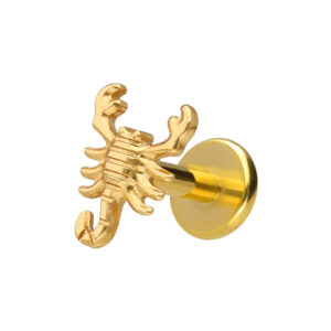Titan Labret mit Innengewinde SKORPION